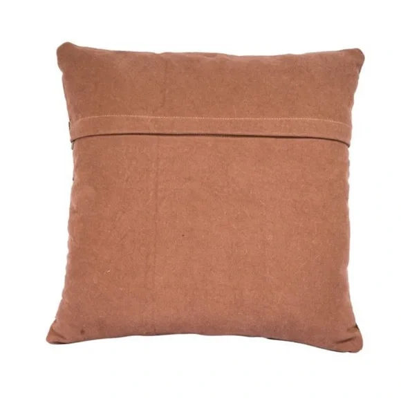 NWT Myra Cowhide Hairon Leather Cushion Pillow Cover - Picture 7 of 8